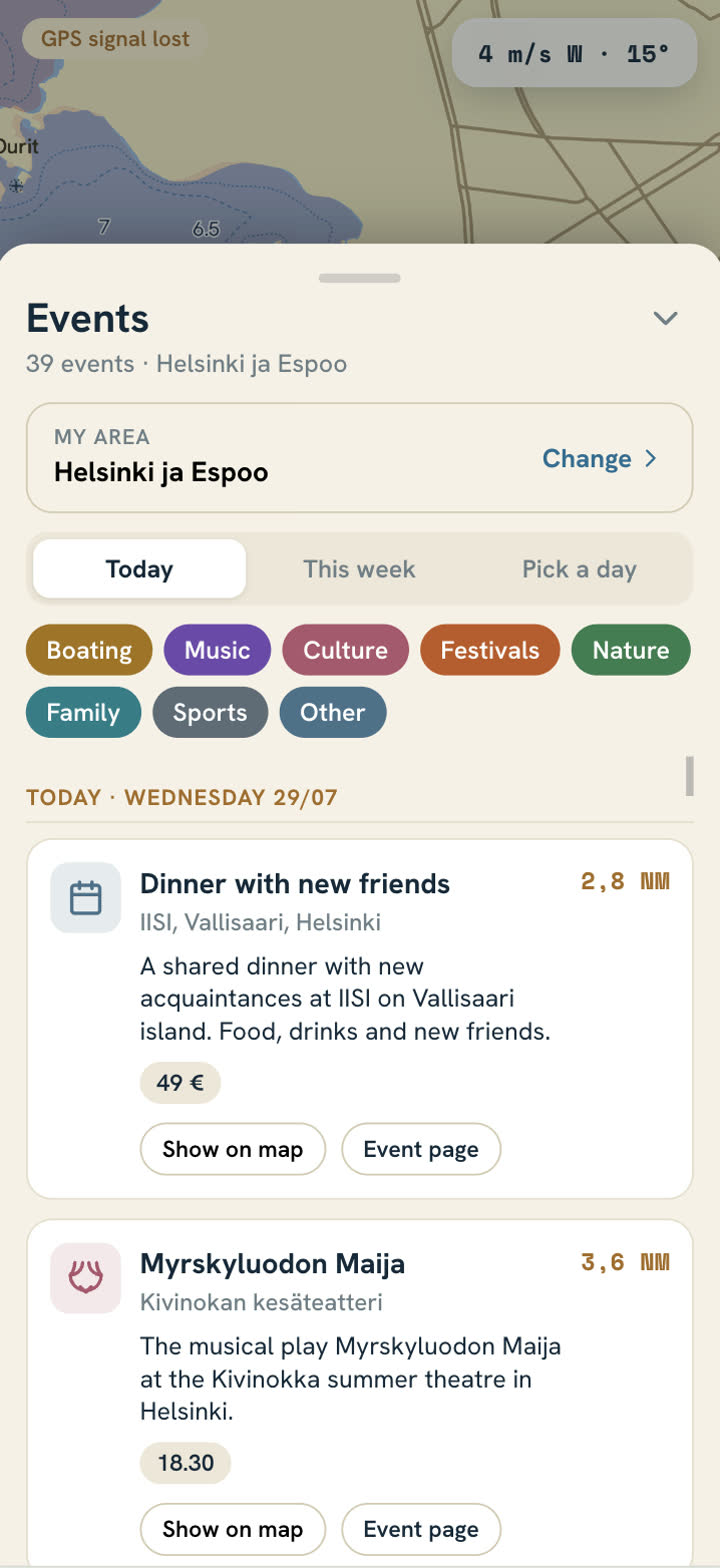 Luotsi — Events calendar: 39 events in the Helsinki and Espoo area
